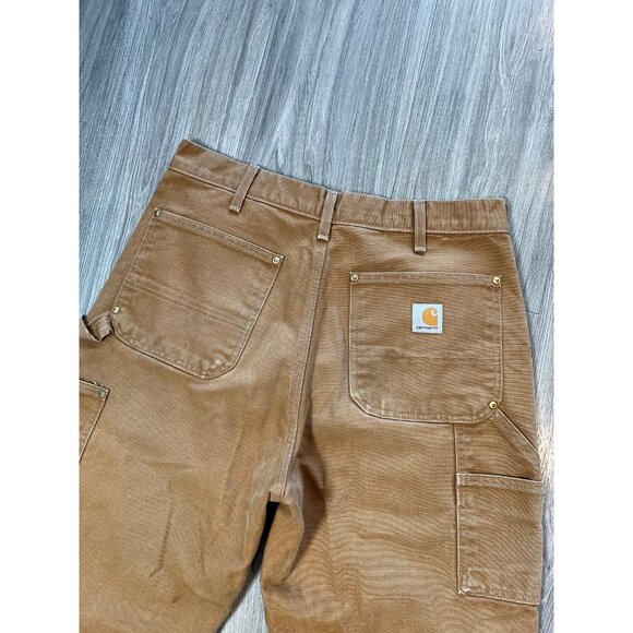 Vintage Carhartt Double Knee Carpenter Denim 31 - Picture 3 of 8